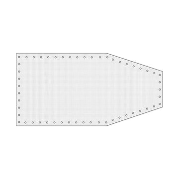 Bådpresenning 240g/m2 formsyet 5x7m