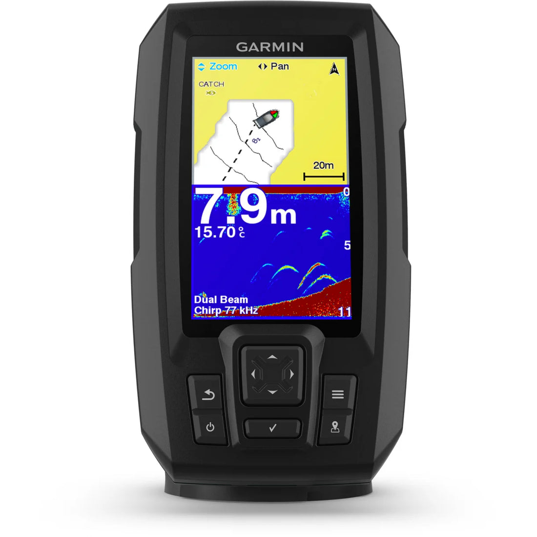 Garmin STRIKER Plus 4dv m/tr. Dual beam
