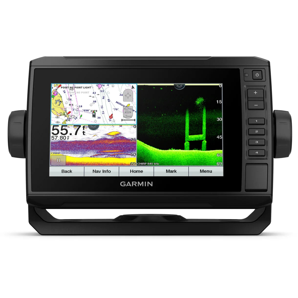 Garmin EchoMAP UHD 72cv m/tr.GT24UHD-TM