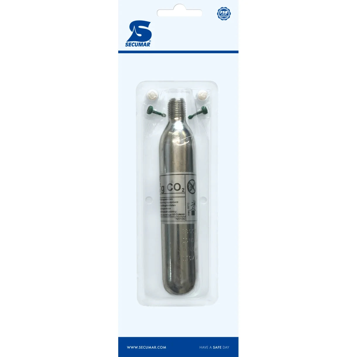 SECUMAR Patron co2 32gr. 3001S manual