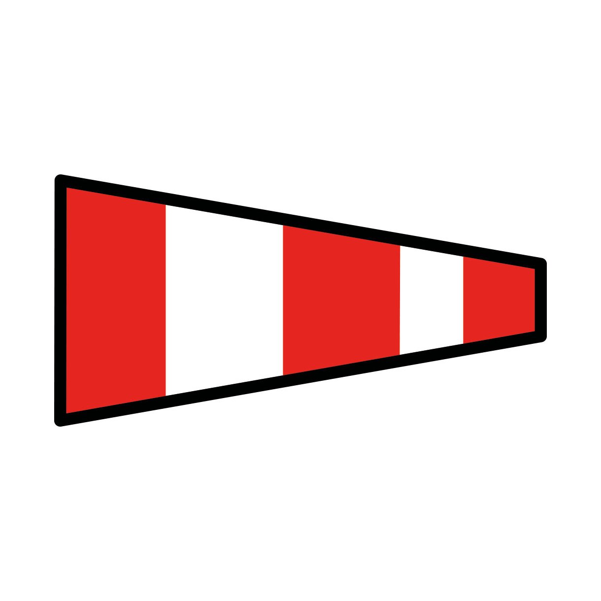 Signalflag vævet 30x45cm