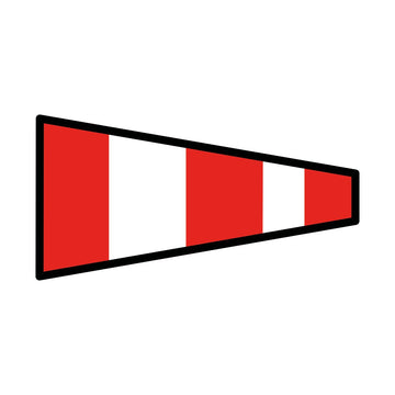 Signalflag vævet 30x45cm