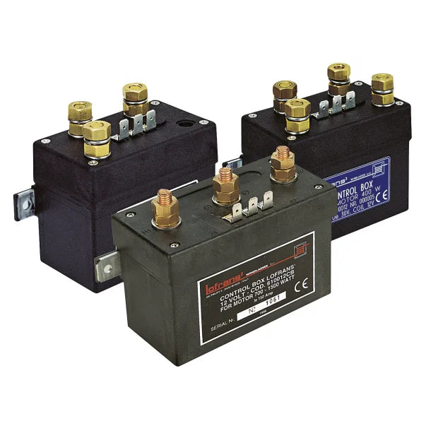 Relæbox 12v 700W f/Lofran ankerspil