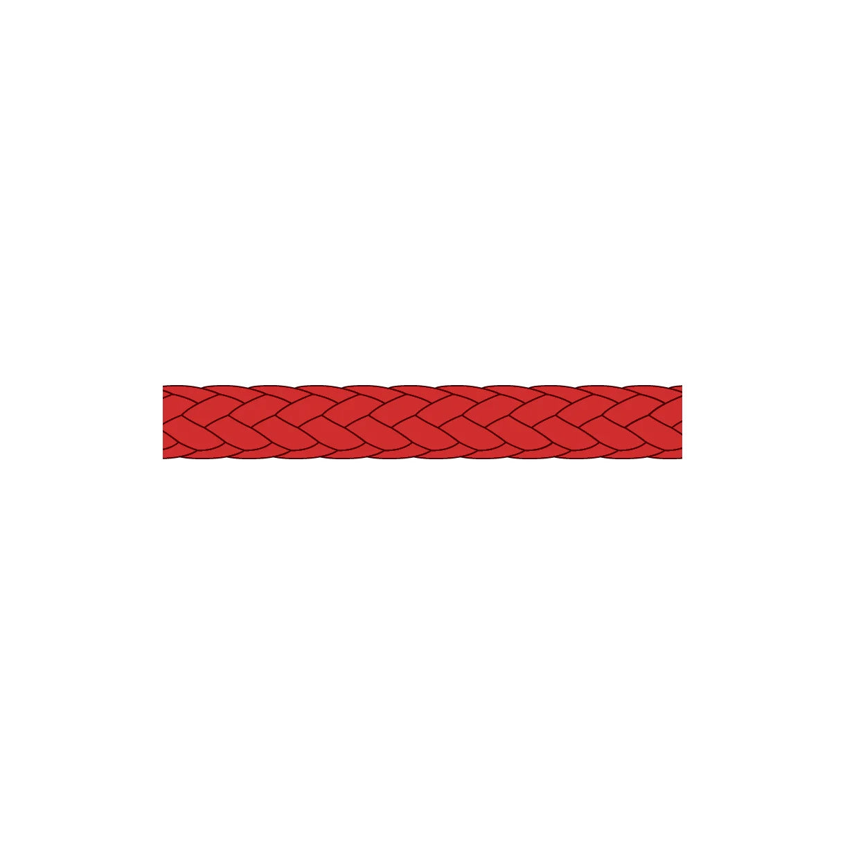Liros Polyester Braid line rød