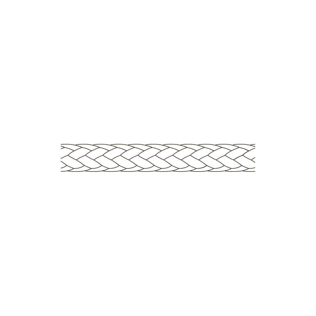 Liros Polyester Braid hvid