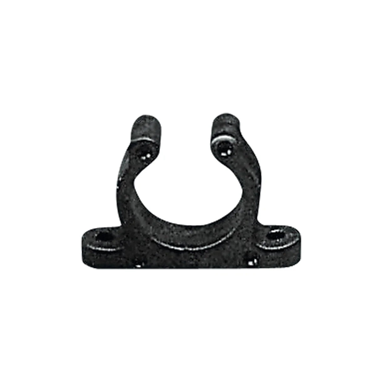 Fjeder clips nylon 15mm sort