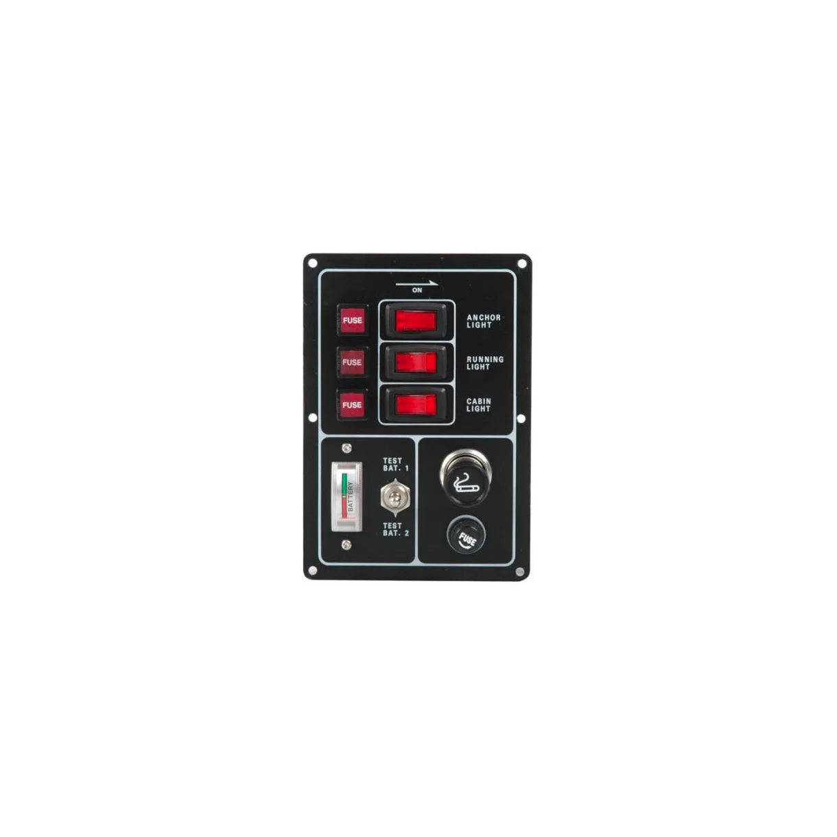 El-panel 3 kontakt/cigar/test
