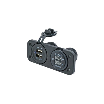 El-panel dobbelt m. USB udtag
