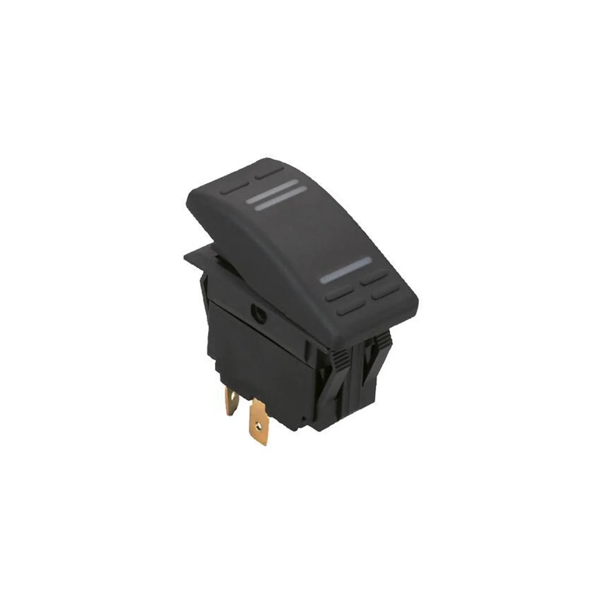 Vandtæt kontakt m/LED 3 pol on/off