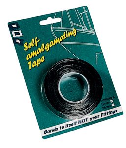 Vulkaniserende vandtæt tape 19mmx5m sort