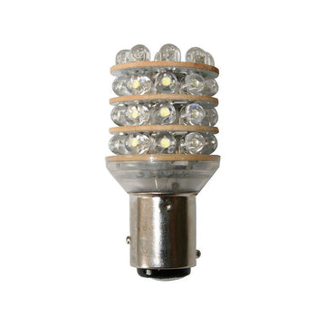 LED - lampe BAY15d 12v hvid