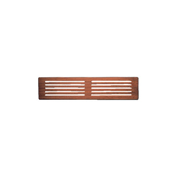 Ventilationsrist teak 445x99x9mm