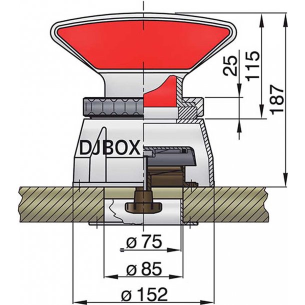 Box for Donald/Jerry316 VETUS