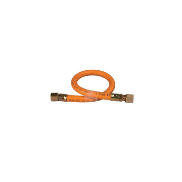 Gasslange 60cm 1/4" omløber til 8mm rør