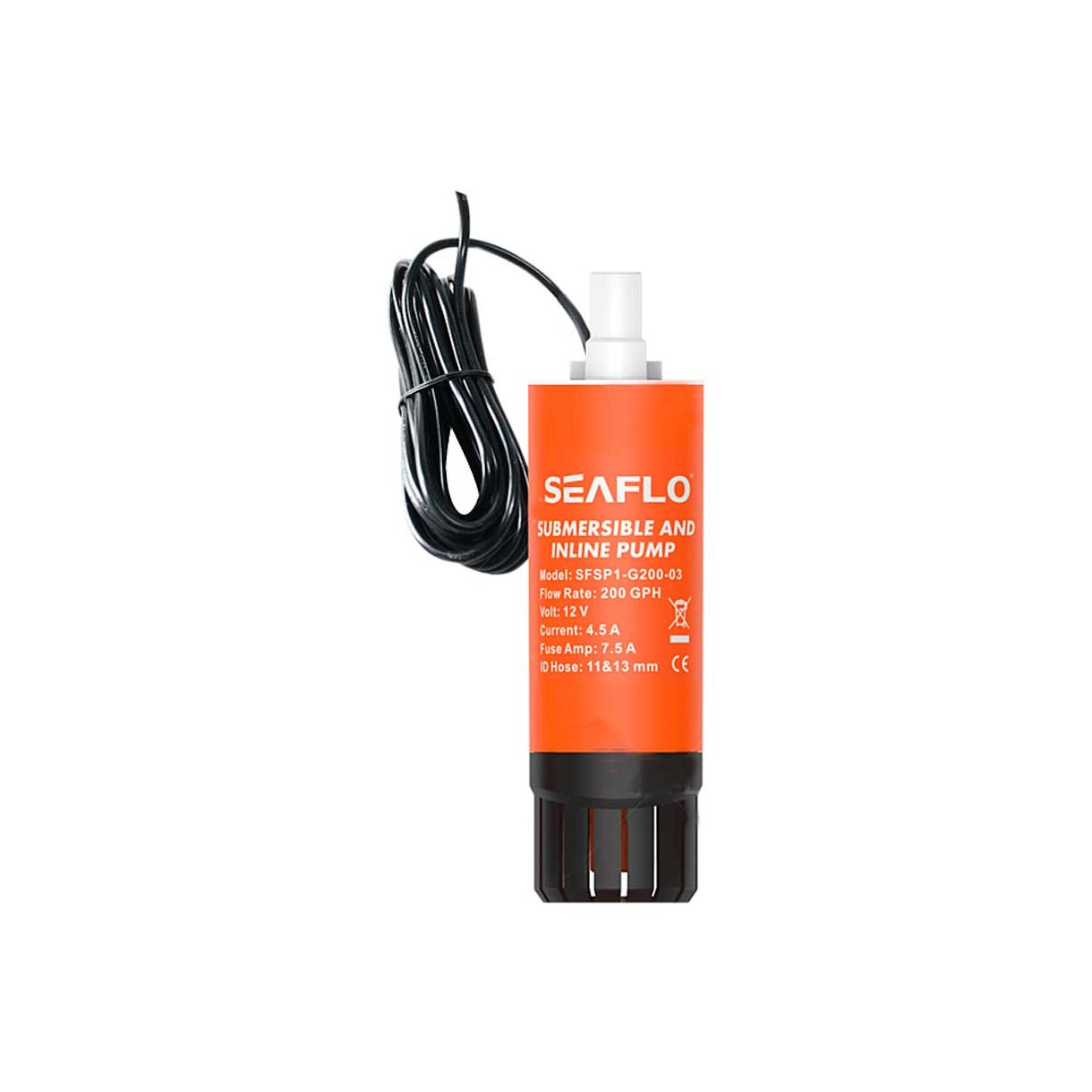 Dykpumpe combi dræn/inline 12V