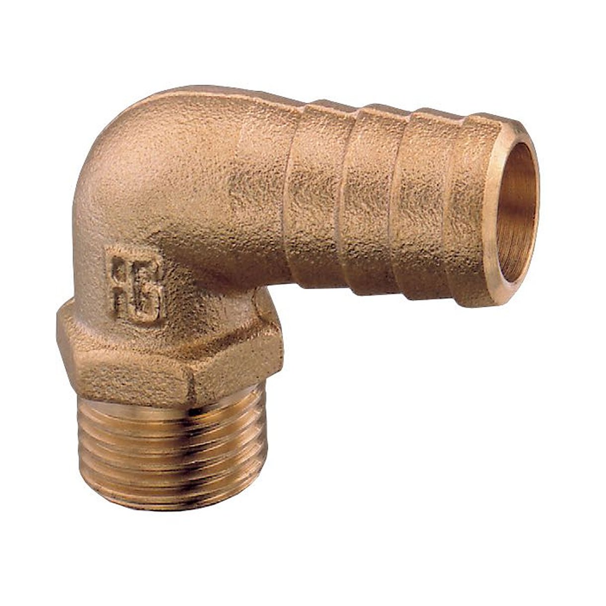 Slangestuds 90°udv.gevind 1 1/4''38mm