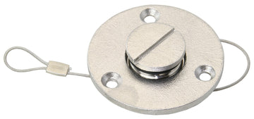 Bundprop skruer 55mm rustfri stål