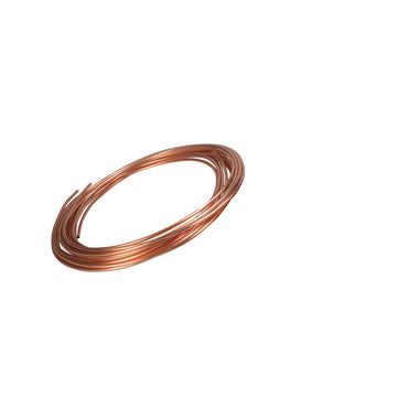 Kobberrør Ø 8mm pr. m