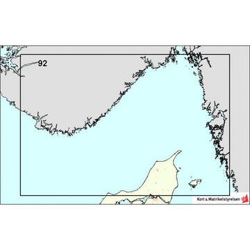 Søkort DA 92 Skagerak