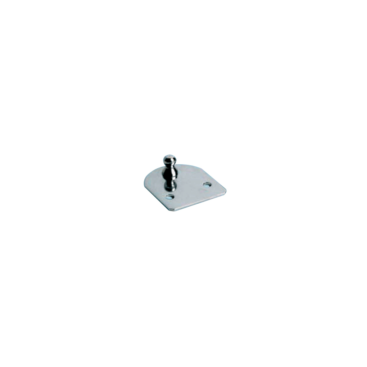 Beslag RF kugle led 8mm lige
