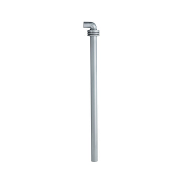 Vetus sugerør L.370mm Ø.38mm vinklet