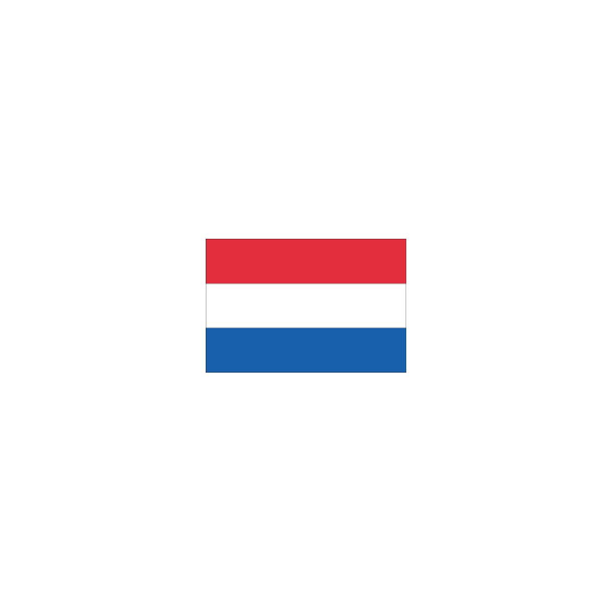Gæsteflag Holland trykt 30x45cm