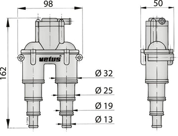 Airvent with hose