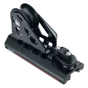 Harken BB 32mm CB Genuavogn enkeltblok og hunsvot