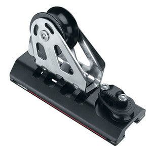 Harken BB 32mm 3:1 CB Genuavogn enkeltblok og huns