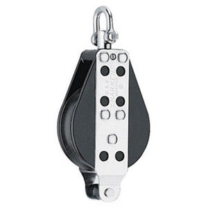 Harken 3.00 tommer HL-blok enkelt m. hunsvot