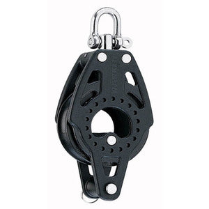 Harken Carbo Blok 57 mm enkelt m. hunsvot
