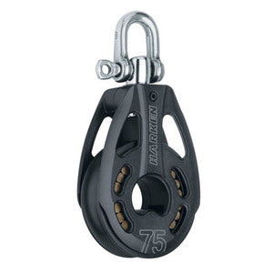 Harken Black Magic Air blok 75mm  enkelt
