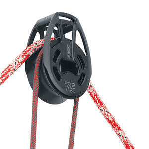Harken AirBlok Bred 75mm  dobbelt loop