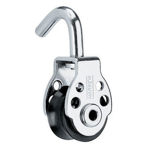 Harken 16 mm Blok enkelt, krog