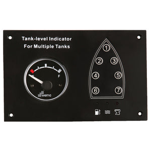 Wema Tank instr. til 7 tanke 0 - 190 ohm